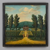 Voorkant Huis Zypendaal, 1736. © Brantsen van de Zyp Stichting