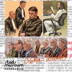 Tentoonstelling | Petra Urban, Rechtbanktekenaar
