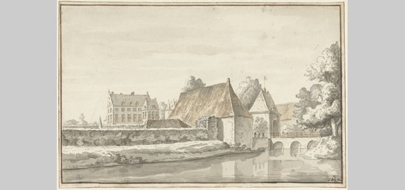 Het Huis te Dort, bij Gorssel, Abraham de Haen (II), 1724.