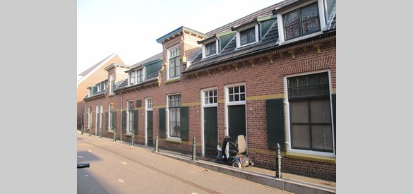 Huizen van Gasthuisfonds in Walstraat in Doetinchem