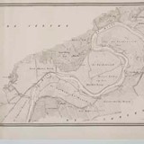 Kastelen en buitenplaatsen: Kaart van de rivier de IJssel, Rheden, 1840-1843. © Onbekend, collectie Gelders Archief 1510-0509-351, PD.