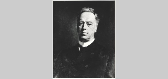 Baron Aeneas Mackay, (1838-1909), toenmalig Minister van Koloniën, 1891.