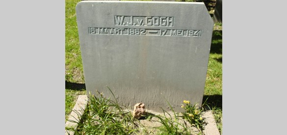 Grafsteen Willemina Jacoba van Gogh