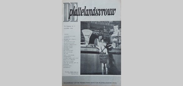 Plattelandsvrouwen ledenblad 1958