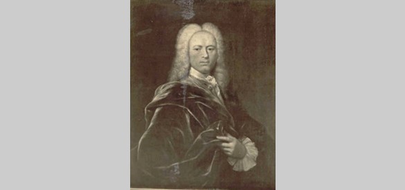 Lubbert Adolf Torck (1687-1758), heer van Rozendaal, rond 1722 geportretteerd. Hij erfde kasteel Wageningen van zijn moeder, die het had gekocht.
