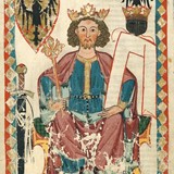 Keizer Hendrik VI van Hohenstaufen © Meister des Codex Manesse (Grundstockmaler) [Public domain], via Wikimedia Commons CC-BY-SA