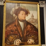 Portret Karel van Gelre in Erfgoedcentrum Rozet © PD