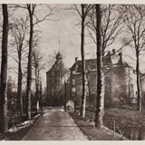 Afbeelding van het kasteel uit de kronieken van Ammersoyen door John Box, 1870. © Geldersch Landschap & Kasteelen, publiek domein