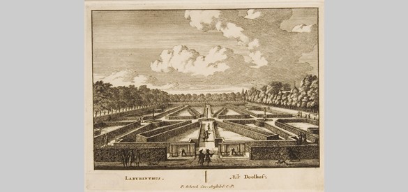 Grote doolhof en Loo park 1688-1703