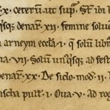 Prümer Urbar van 893 n.Chr. in een handgeschreven kopie uit 1222 met de vermelding van 'arneym' © Landeshauptarchiv, Koblenz, PD