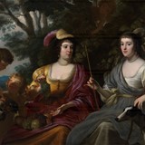 Dubbelportret met Amalia van Solms door Gerard van Honthorst © Paleis Het Loo