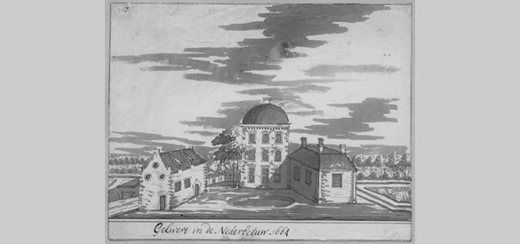 Huis Geldersweert, naar onbekend voorbeeld, 1723. Door J. Stellingwerf
