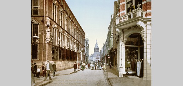 Stadhuis Nijmegen, rond 1900