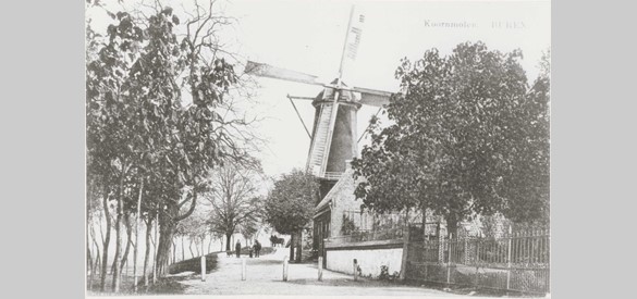 Molen Prins van Oranje, ca. 1910. Collectie Regionaal Archief Rivierenland, Tiel