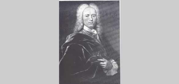 Lubbert Adolf Torck, heer van Rozendaal, was ambtsjonker in Ede van 1708 tot 1758. Bron: Collectie Gemeentearchief Ede, nr GA13774