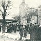 Kermis op het marktplein in Heerde rond 1900 (Bron: Archieven van de Heerder Historische Vereniging)