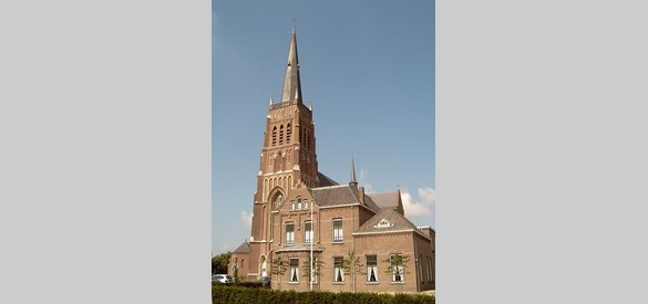 De kerk in Dreumel