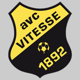 Het logo van Vitesse in de jaren '70 van de vorige eeuw