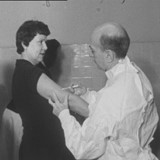 Een inenting in 1957