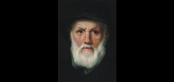 Portret van Dirck Volckertsz Coornhert (1522-1590), circa 1590.