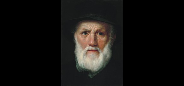 Portret van Dirck Volckertsz Coornhert (1522-1590), circa 1590.