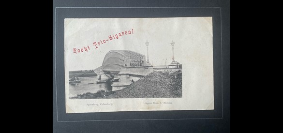 Spoorbrug Culemborg, met reclame