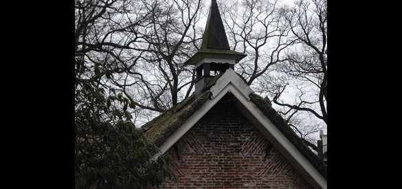 Dak van de kapel van het landgoed