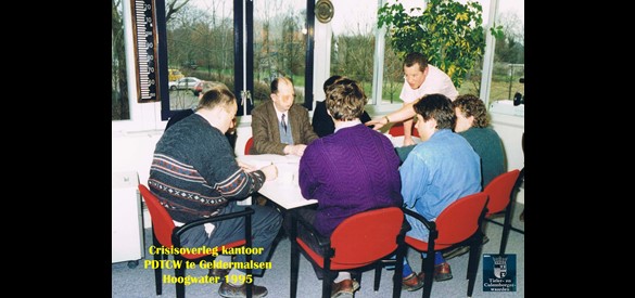 Crisisoverleg in Geldermalsen