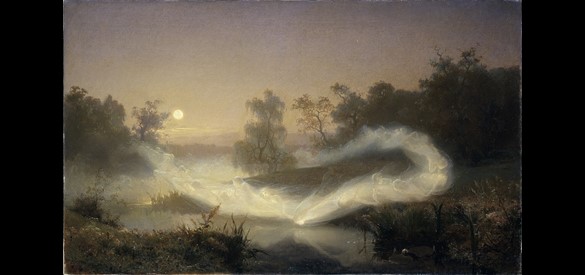 Dansende elfen of witte wieven, August Malmström, 1866.