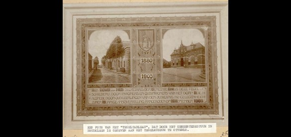 Tegeltableau Ede, Frequin, A. / Rozenburg, 1905.