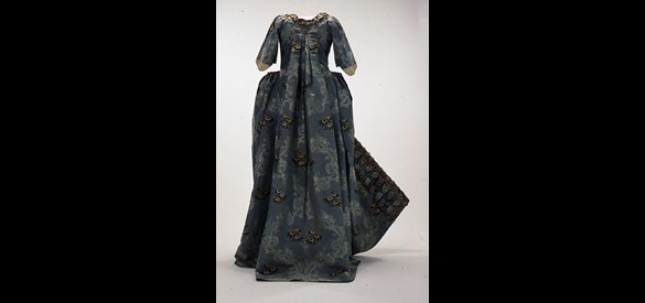 Japon voor chique Gelderse dame, 1730-1760.