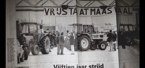 Drie dagen actievoeren met bezetting van ponten en de Tolbrug, maart 1992