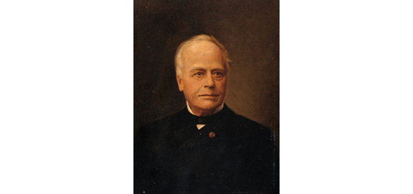 Portret Jonkheer mr. Dirk Bas Backer (circa 1840-1860).