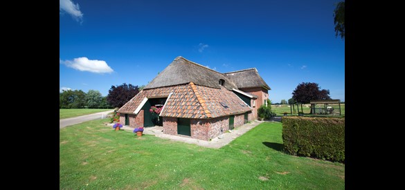 De oude boerderij 'Tenk' in de Winkelshoek.