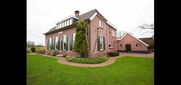 De boerderij aan de Garvelinkweg.