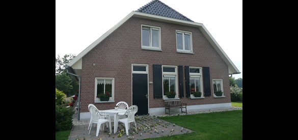 De nieuwe woning van Bennie Luesink