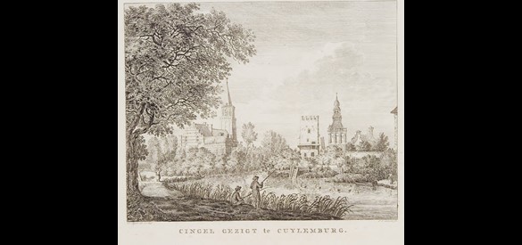Cingel gezigt te Cuylemburg, Jan de Beijer en Jan Evert Grave, 1803.