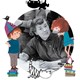 Portret van Fiep Westendorp met haar verschillende creaties. © Fiep Amsterdam bv; Fiep Westendorp Illustrations.