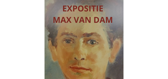 Portret van de schilder Max van Dam.