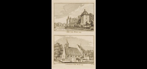 Kasteel Wisch of Hof Terborg, 1743, Jan de Beijer en Hendrik Spilman.