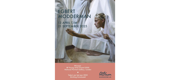 Promotiemateriaal tentoonstelling Egbert Modderman