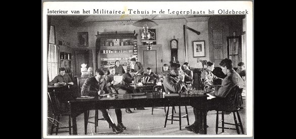 Militair tehuis in Oldebroek.