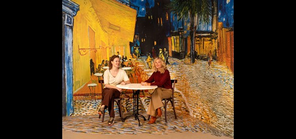 Pak een terrasje met Vincent.