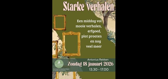 Promotiebeeld Starke verhalen Antonius Rekken