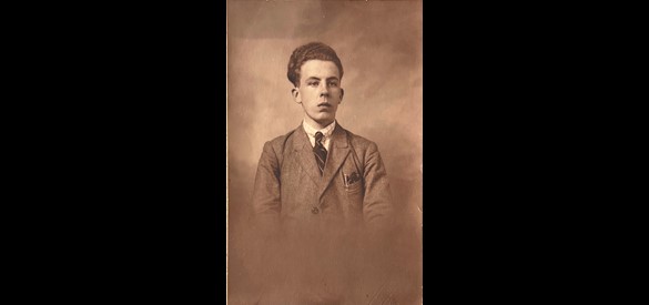 Kees Rooijens in zijn jonge jaren.