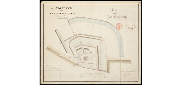Plattegrond Van Fort Kraijenhof