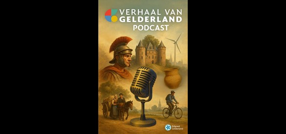 Poster Verhaal van Gelderland Podcast.