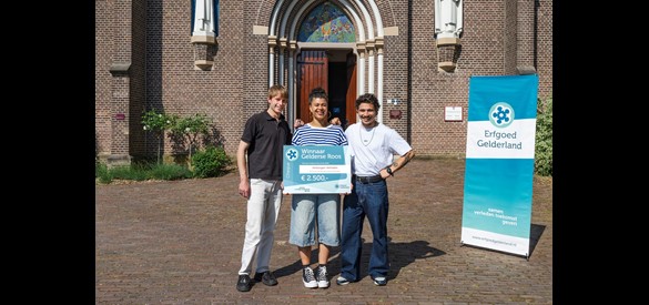 Winnaars met het project ‘Verborgen Verhalen’ van Stichting Nachtburgemeester Nijmegen.