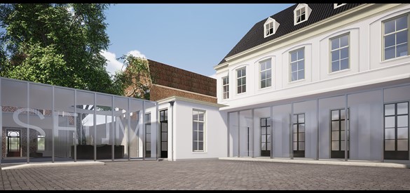 De Commanderij, waar het Lalique Museum gevestigd is.