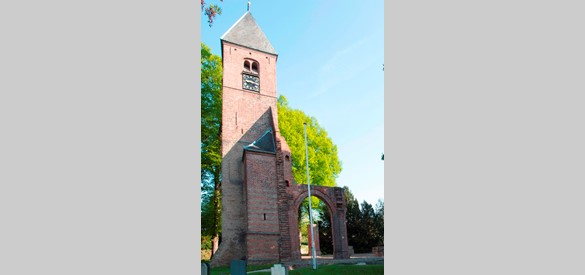 De protestantse kerk in Dreumel